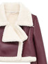 'Josselyn' Faux Fur Cropped Leather Jacket - Celes Fashion